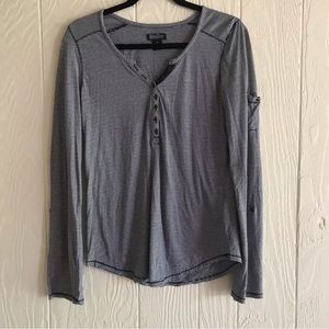 Lucky Brand Striped Long Sleeve Shirt
